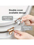 SHEIN 2pcs/Set Sanitary Toilet Lid Lifter Set - Hassle-Free Hook