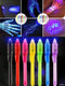 30pcs Random Color Glow Invisible Fluorescent Marker Pens, Mysterious Message Magic Pens