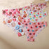 3pcs/Pack Cake & Donut Print Sexy Wavy