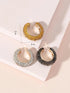 SHEIN 3pcs Rhinestone Decor Ear Cuff