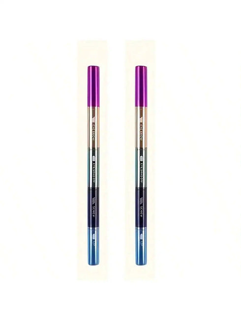 SHEIN 4-In-1 Portable Makeup Brush Set