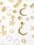 SHEIN Braids Accessories Set, Moon Star Hair Clips