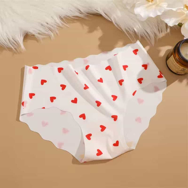 Fashion Leopard Heart Breathable Female Comfortable Sexy Underwear