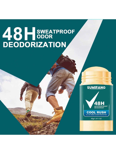 SHEIN Men Original Antiperspirant Deodorant Pack 48-Hour Sweat & Odor Protection Antiperspirant