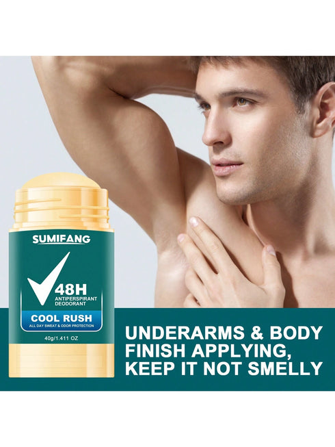 SHEIN Men Original Antiperspirant Deodorant Pack 48-Hour Sweat & Odor Protection Antiperspirant