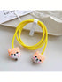 SHEIN Colorful Cable Protectors, Cartoon Cable Protectors, Charger Cable