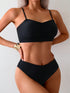 SHEIN 4pcs/Set Tassel Cover Up, Beach Shorts Bikini Set Summer