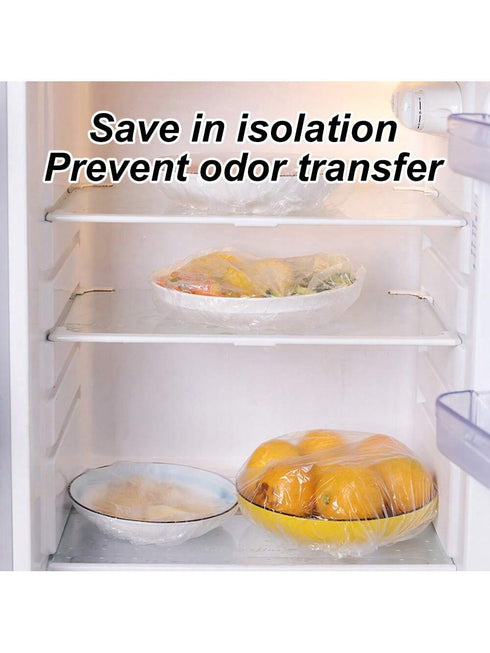 SHEIN Disposable Transparent Wrap Covers, Food Dust Cover