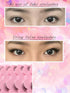 SHEIN 5 Pairs Of Half-Eye False Eyelashes With Transparent Stem, 3D Faux