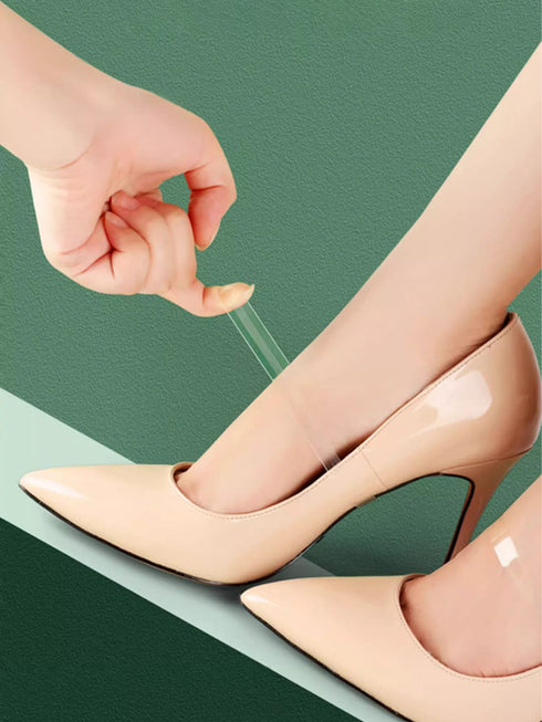 SHEIN 5 Pairs Of Women's High Heel Shoe Laces, Non-Slip Invisible Transparent Fixed Shoelaces, Women's High Heels Prevent