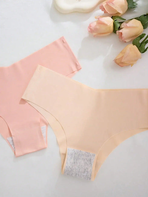 SHEIN 5pcs/Pack Women No-Trace Comfortable Soft Sexy