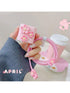 SHEIN Pink Sakura Flower Charging Cable Protector Holder Cover