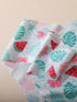 SHEIN 6pcs/Pack Cake & Donut Print Sexy Wavy