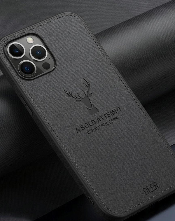 SHEIN High Quality Stylish Deer Head Patterned Phone Case