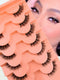 SHEIN 7 Pairs Full False Lashes