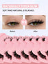 SHEIN 7 Pairs Half Lashes False 15mm Cat Eye Look Tail Elongated Lashes