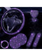 SHEIN 7 Piece Sparkling Rhinestone Car Interior Trim Set