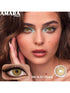 AMARA Colored Pupils For Eyes Natural Blue Eye Contact Lenses