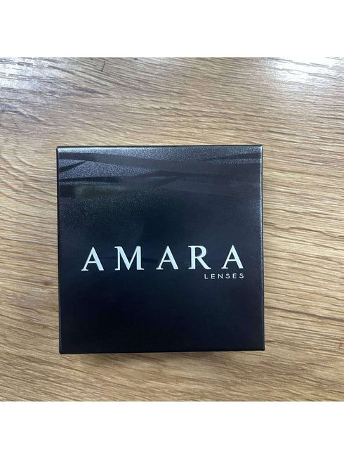 AMARA Colored Pupils For Eyes Natural Blue Eye Contact Lenses Brown Big Eye