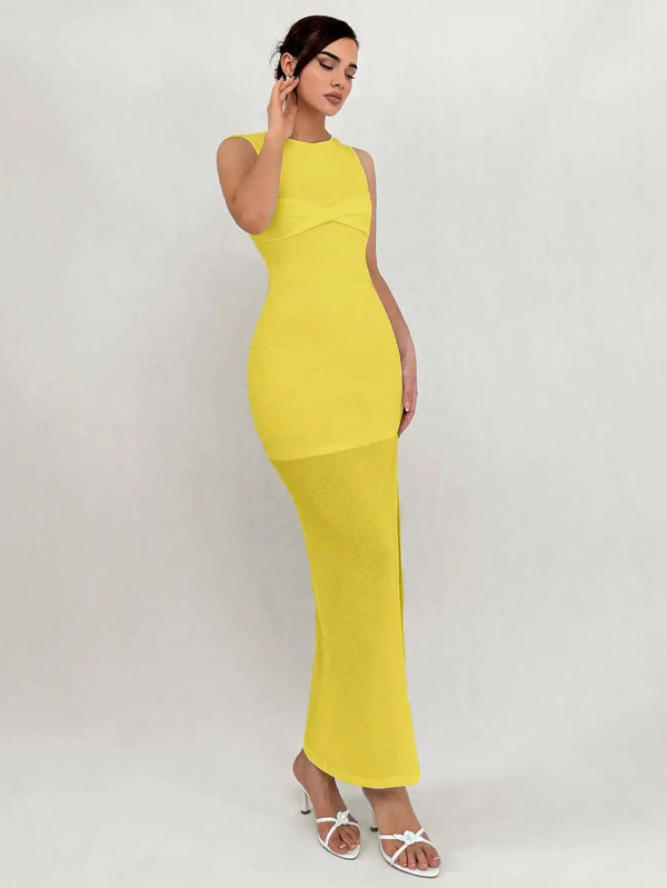 SHEIN Simple And Elegant White Ball Gown