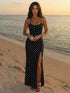 SHEIN Aloruh Women's Long Strap Dress, Minimalist & Fashionable,Party Dresses For Women