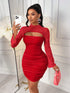 SHEIN Amarilo Sexy & Elegant Women Short Dress