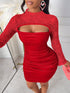SHEIN Amarilo Sexy & Elegant Women Short Dress