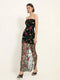 SHEIN Aveloria Rosie Elegant Romantic Heavy Lace Mesh Long Dress
