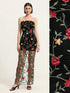 SHEIN Aveloria Rosie Elegant Romantic Heavy Lace Mesh Long Dress