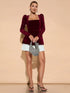 SHEIN BAE Women's Autumn/Winter Puff Sleeve Long Sleeve Colorblock Pleated Romantic Elegant Cute Beach Resort Date Dress