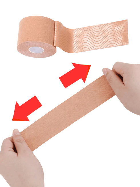 SHEIN Boxed Breast Tape, Push-Up Bra Bandage, Invisible Adhesive Breast Petals For Women