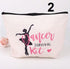 SHEIN 1pc Linen Cosmetic Storage Bag