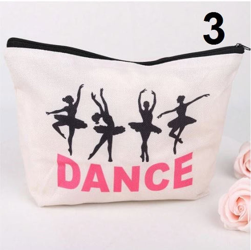 SHEIN 1pc Linen Cosmetic Storage Bag