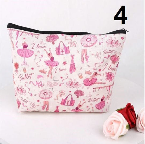 SHEIN 1pc Linen Cosmetic Storage Bag