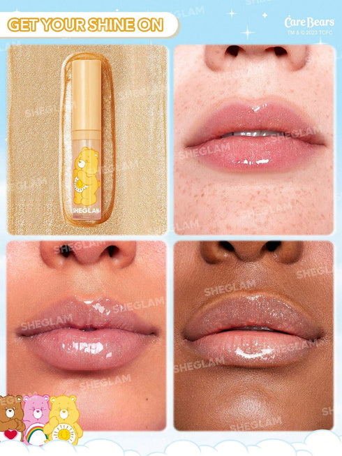 Care Bears X SHEGLAM Share A Smile Lip Set 3 Pcs/Set