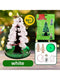 SHEIN Christmas Decoration Christmas Tree Magic Growing Crystal Tree DIY Handmade Toy - Paper Tree Flowering Toy