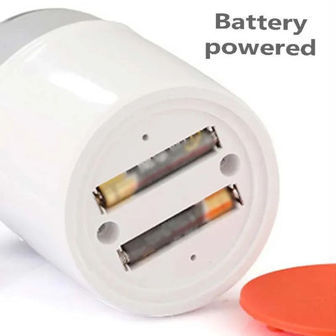 كوب قهوة ذاتي التحريك - 550 مل، مصنوع من الفولاذ المقاوم للصدأ، يعمل بالبطارية