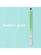 SHEIN 1pc Double-Headed Round Silicone Pen (Gradient Green)