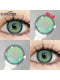 EYESHARE NEW 1 Pair Green Gray Colored Contact Lenses