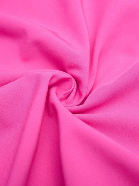 SHEIN Fuchsia Ruched Form-Fitting Slip Dress For Women