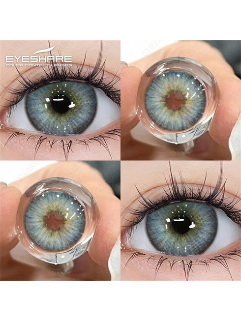 SHEIN Eyeshare 1 Pair Estonia Colored Cosmetic Contact Lenses