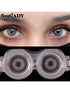 FRESH LADY Freshlady Natural Colored Contacts Pupilentes Russian Grey Colored Contact Lenses