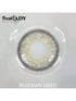 FRESH LADY Freshlady Natural Colored Contacts Pupilentes Russian Grey Colored Contact Lenses
