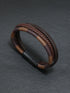 SHEIN Fashionable and Popular Men PU Polyurethane Braided Bracelet