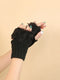 SHEIN Fingerless Knit Gloves Halloween