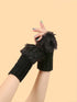 SHEIN Fingerless Knit Gloves Halloween
