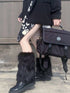 SHEIN Fluffy Leg Fuzzy Leg Warmers