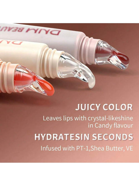 Fruit Flavor Multicolor Collagen ANTI CRACKING LIP BALM Reduce Lip