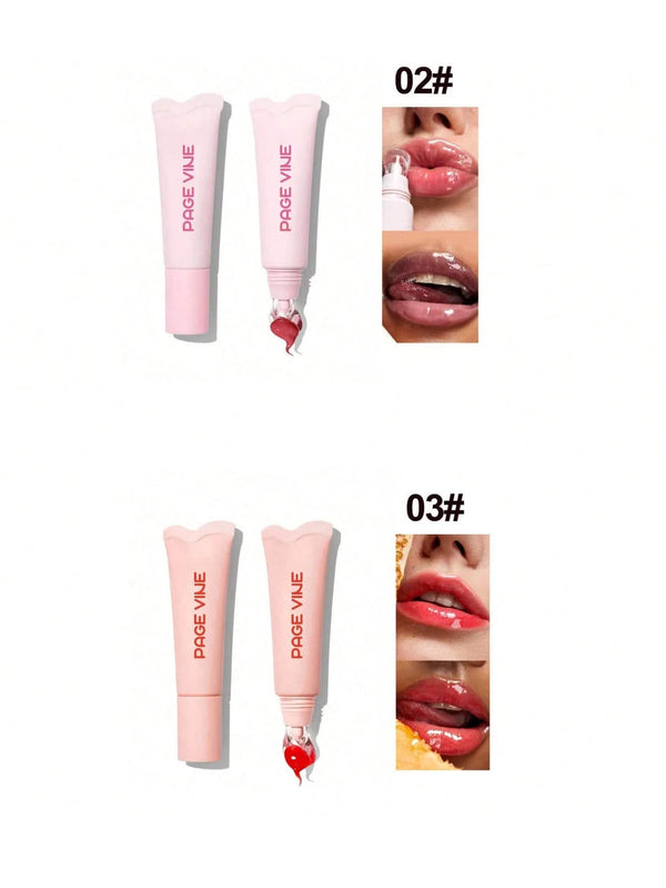 Fruit Flavor Multicolor Collagen ANTI CRACKING LIP BALM Reduce Lip