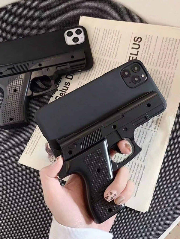 SHEIN Funny Toy Gun Shaped Protective Case Cover